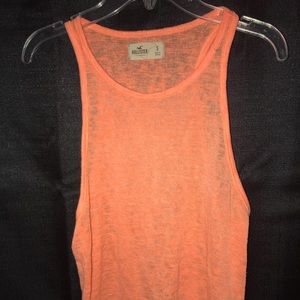 Sheer open back crop top